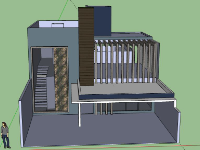 Biệt thự 2 tầng,model su biệt thự 2 tầng,biệt thự 2 tầng file su,file sketchup biệt thự 2 tầng,biệt thự 2 tầng model su