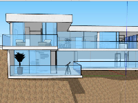 sketchup biệt thự,model su biệt thự,su biệt thự