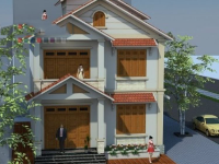 Biệt thự 2 Tầng 8.7x14x7m