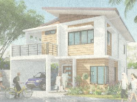 Biệt thự 2 tầng,model su biệt thự 2 tầng,mẫu biệt thự 2 tầng sketchup,file sketchup biệt thự 2 tầng