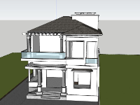 biệt thự 2 tầng,model su biệt thự 2 tầng,biệt thự 2 tầng file su,sketchup biệt thự 2 tầng,biệt thự 2 tầng file sketchup