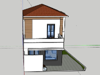 biệt thự 2 tầng file su,file sketchup biệt thự 2 tầng,biệt thự 2 tầng sketchup,sketchup biệt thự 2 tầng,biệt thự 2 tầng model su