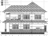 Biệt thự 2 tầng mái nhật hiện đại kích thước 9,25mx16,8m