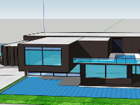 file su biệt thự,sketchup biệt thự,model su biệt thự