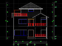 biệt thự 2.5 tầng,BT 2.5 tầng 170m2,Biệt thự 2.5 tầng thiết kế hiện đại