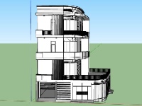 Biệt thự 3 tầng,model su biệt thự 3 tầng,biệt thự 3 tầng sketchup,file sketchup biệt thự 3 tầng,biệt thự 3 tầng model su