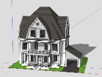 Biệt thự 3 tầng,Biệt thự 3 tầng file sketchup,file sketchup biệt thự 3 tầng,biệt thự 3 tầng sketchup,model su biệt thự 3 tầng