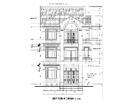 Biệt thự 3 tầng 7x12m full kiến trúc kết cấu