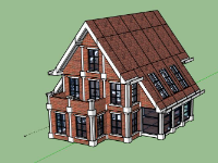 Biệt thự 3 tầng,model su biệt thự 3 tầng,biệt thự 3 tầng file su,sketchup biệt thự 3 tầng,biệt thự 3 tầng model su