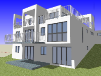 file su biệt thự,sketchup biệt thự,model su biệt thự