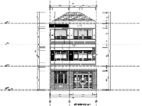 Biệt thự 3 tầng mái nhật đẹp 4 phòng ngủ