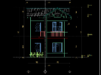 Biệt thự hai tầng 7.8x9.0m full (kt,kc). Phù hợp với đất có chiều dài ngắn dưới 10m