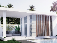 Biệt thự nghỉ dưỡng 1 tầng đẹp