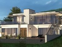 Biệt thự nghỉ dưỡng sườn đồi 2 tầng diện tích 16x16m