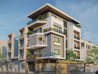 Biệt thự phố 5 tầng 11x16m full kiến trúc, kết cấu