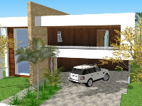 Biệt thự 2 tầng hiện đại,Biệt thự  2 tầng,Villa 2 tầng,File sketchup biệt thự 2 tầng,model su villa 2 tầng