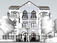 Biệt thự villa cổ điển 15x10m