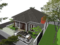 Biệt thự vườn 1 tầng 9.5x10.5m