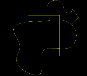 Block đè lên Hatch autocad