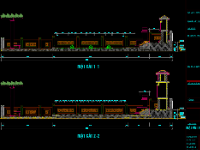 Bộ bản vẽ CAD thiết kế khu lăng mộ họ Mai