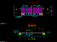 Bản vẽ kết cấu cổng điện loại 5m và cổng đẩy loại 7m