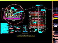 Bộ bản vẽ mẫu pccc đã hoàn công của công trình full gồm 1 tầng hầm và 10 tầng nổi