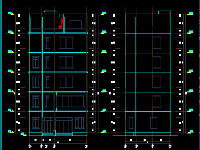 Bộ hồ sơ thiết kế mẫu nhà ở và cho thuê 6 tầng, kích thước 9.79x7.5m