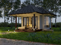 BUNGALOW - MODEL 3DSMAX NHÀ BUNGALOW 02