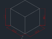 Cách ghi kích thước trong 2.5D