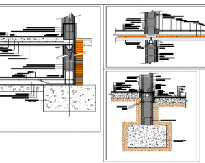 Cad chi tiết bê tông khối