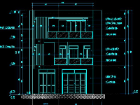 CAD Nhà phố 3 tầng 8.34x11.14m Full kiến trúc