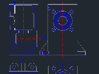 (Cad+word) đồ án công nghệ chế tạo máy chi tiết thân giá đỡ