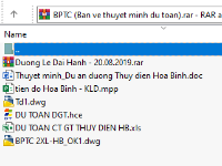 Cải tạo, nâng cấp Đường giao thông (Bản vẽ BPTC, thuyết minh BPTC, dự toán, tiến độ project)