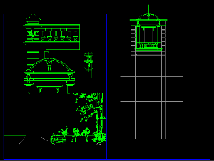 Cảnh trang trí autocad phối cảnh nhà biệt thự