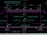 Cầu bản mố nhẹ L=6m B=8m lắp ghép đủ khối lượng