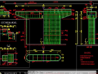 Cầu dầm 3 nhịp 24.54m
