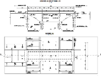 Cầu qua kênh, cầu dân sinh, cầu L = 17.5m, B = 4.7m.