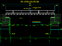 Cầu tạm bằng thép L=12m B=4,8m