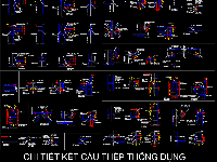 kết cấu chi tiết,kết cấu thép,chi tiết cấu tạo,chi tiết liên kết,thép hình