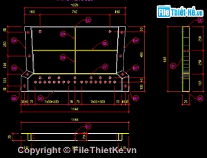 Cấu tạo tấm ván khuôn bịt đầu dầm bản