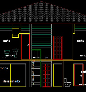 mẫu nhà ở,chi tiết nhà ở,cad mẫu nhà