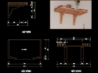 Chia sẻ bộ thư viện bản vẽ CAD tổng hợp nhiều loại bàn thờ, tủ thờ