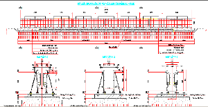 Chia sẻ trên filethietke.vn Bản vẽ cấu tạo bệ đúc dầm I chiều dài 33m