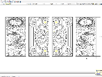 CNC cổng cá chép tài lộc file dxf