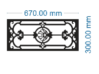 CNC file hoa văn mái kính