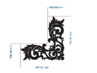 hoa góc đẹp,cnc thiết kế hoa góc,mẫu cnc hoa góc,file hoa góc cnc