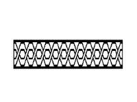 CNC hoa văn hàng rào đẹp file dxf