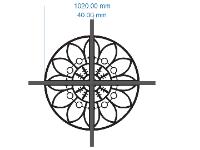 CNC hoa văn mái kính đẹp nhất dxf
