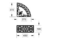 CNC hoa văn mái kính thiết kế đẹp nhất trên dxf