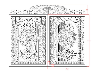 CNC mẫu cổng cnc 2 cánh tài lộc